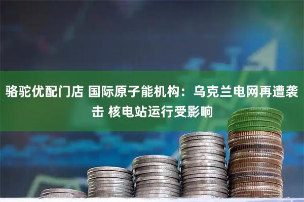 骆驼优配门店 国际原子能机构：乌克兰电网再遭袭击 核电站运行受影响